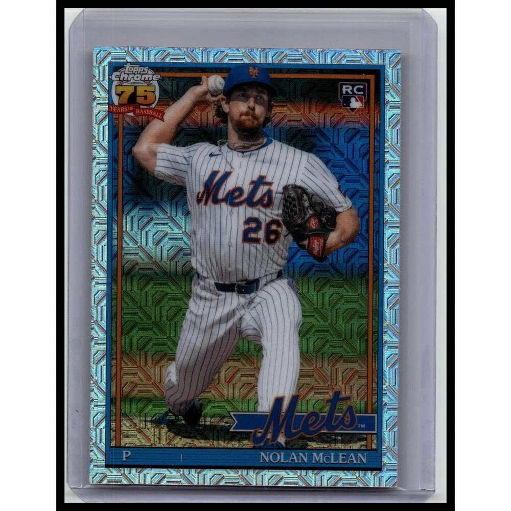 2026 Topps Nolan McLean #91C2-26 1991 Topps Baseball 35th Chrome (Series Two)